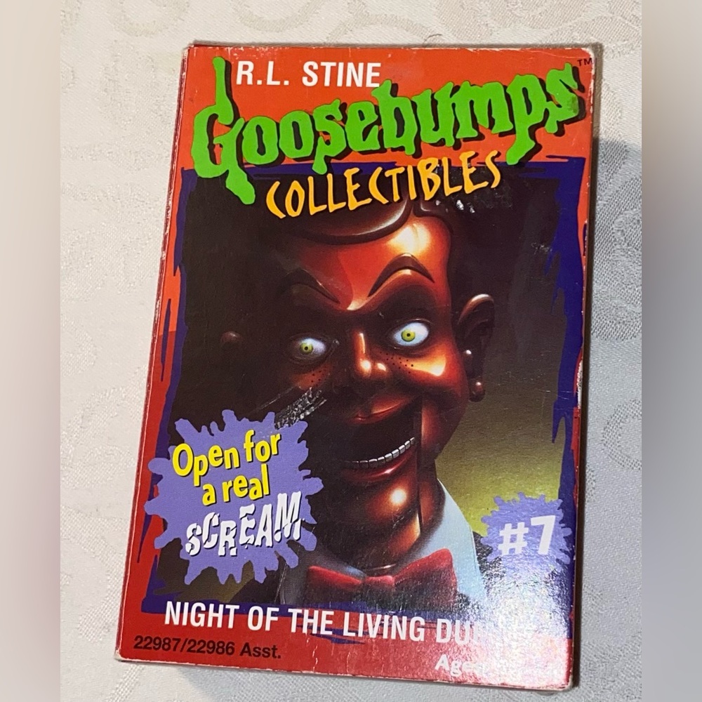 Vintage GOOSEBUMPS Collectables, Rare doll,Number #7 -Night of the Living Dummy - Picture 11 of 15